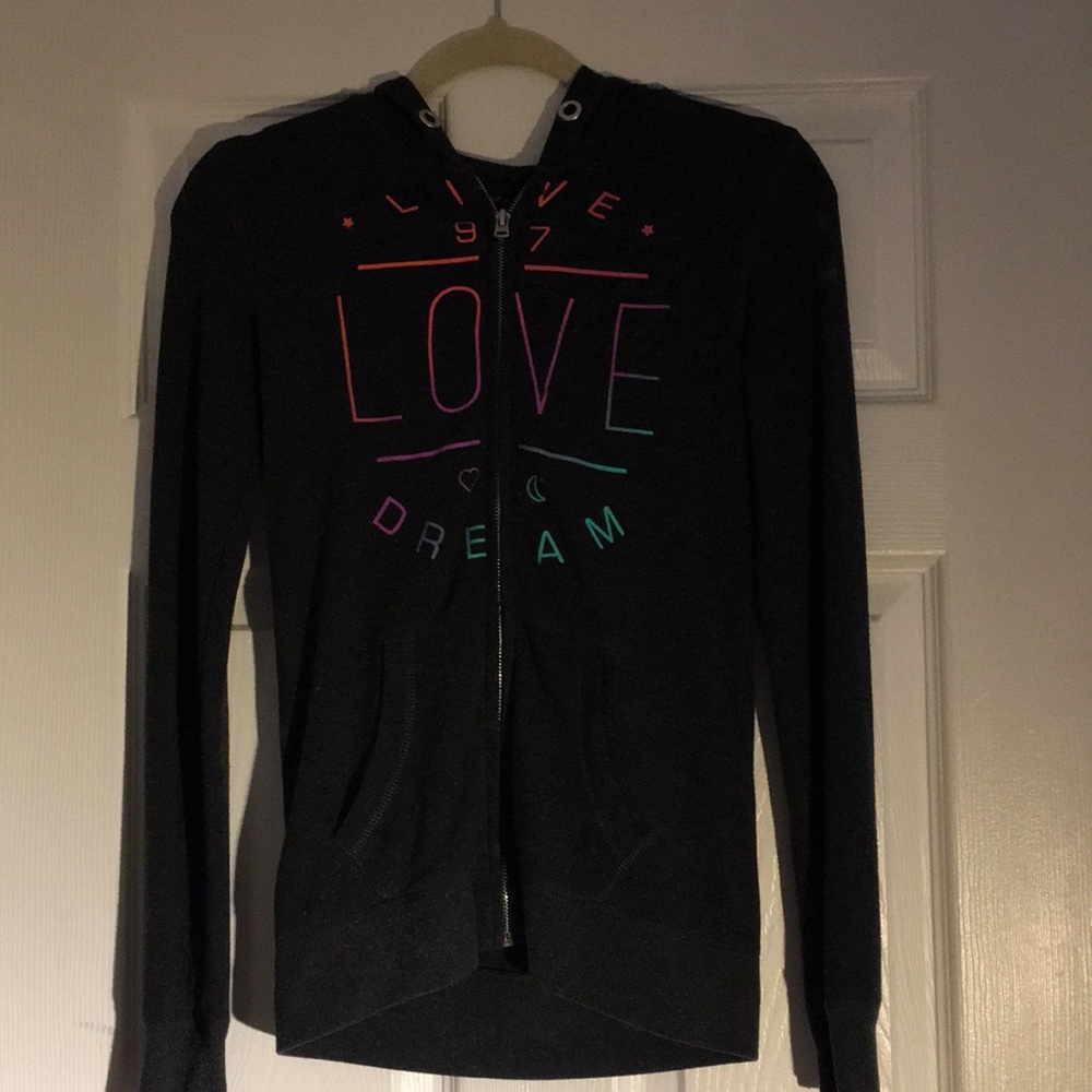 Zip up hoodie